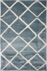 Koberec Boho 613 BLUE/CREAM rozmery koberec: 120x170 cm