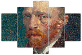 Obraz -  Vincent van Gogh, Self-Portrait, reprodukcia (150x105 cm)