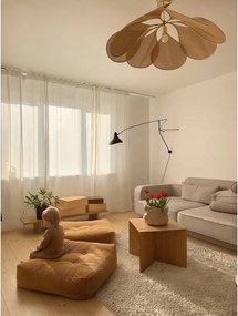 Sedací puf Karup Design More Petrol Blue