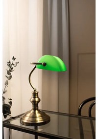 Markslöjd 105931 - Stolná lampa BANKERS 1xE14/40W/230V