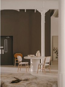 Jedálenská stolička v horčicovej farbe v súprave 2 ks Helda – Kave Home