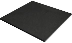 Mexen Bert, SMC štvorcová sprchová vanička 90 x 90 cm, čierna, 4K709090