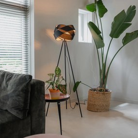 Moderná stojaca lampa čierna - Cloth