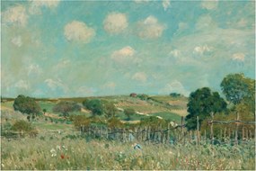 Obraz - Alfred Sisley,  Meadow, reprodukcia (90x60 cm)