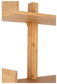 Poschodová bambusová polica v prírodnej farbe 50 cm Villa – House Nordic