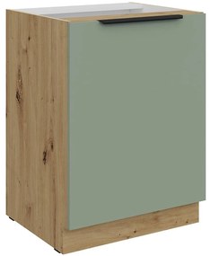 Kuchynská skrinka Aria-Sa/Ar Anti Fingerprint 60d 1f Bb