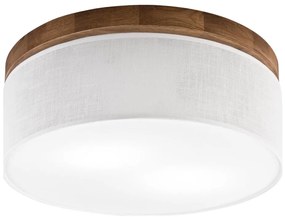 Brilagi - LED Stropné svietidlo BELLADONNA 2xE27/15W/230V pr. 40 cm biela/dub čerešňa