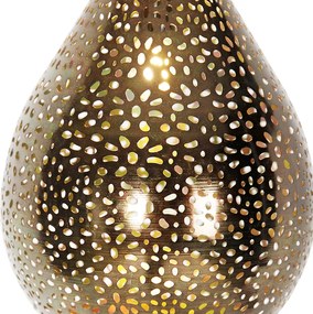 Orientálne závesné svietidlo medené - Maruf 5