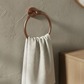 Kúpeľňový vešiak REA Galo Ring 5710 kartáčovaná meď