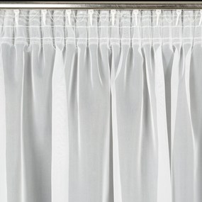 ZÁCLONA NA PÁSKE LUCY 350X250 CM BIELA