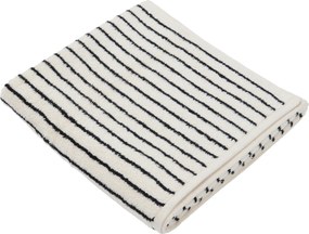 XXXLutz UTERÁK, 70/140 cm, čierna, écru Dieter Knoll - Kúpeľňový textil - 006792016002