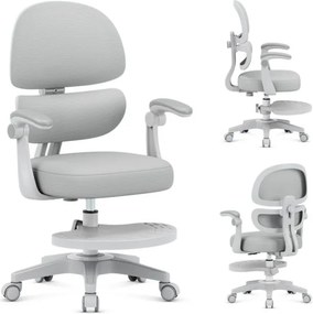 Detská otočná stolička Mark Adler Junior 4.4 Grey