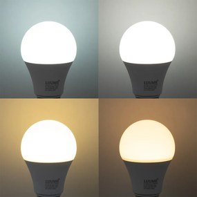 Sada 5 ks E27 Stmievateľné LED žiarovky A60 Opal 9W 806lm 2700-6500K