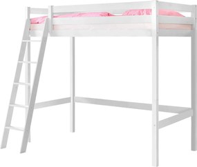 XXXLutz VYVÝŠENÁ POSTEĽ, 90/200 cm biela MID.YOU - Detské izby - 000406004601