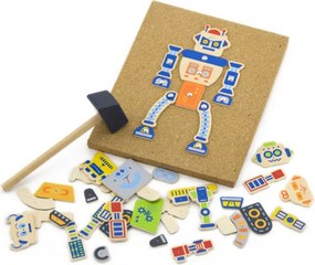 Hra s kladivkom Viga 50335 robot