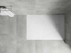Mexen Hugo obdĺžniková vanička SMC 100 x 80 cm, biela - 42108010