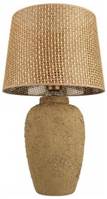 Stolná lampa RAMZES 1xE27/40W/230V hnedá