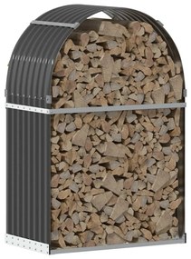 Držiak na polená antracitový 80x45x120 cm pozinkovaná oceľ