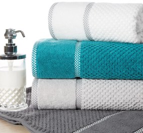 FROTÉ UTERÁK CALEB2 70X140 CM STRIEBORNÁ