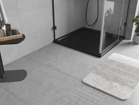 Mexen Flow sprchová vanička štvorcová slim 120 x 120 cm, čierna matná - 46S701212