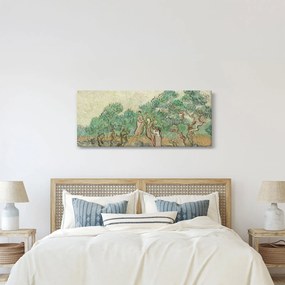 Obraz - Vincent van Gogh, The Olive Orchard, reprodukcia (120x50 cm)