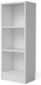 Biela knižnica Tvilum Basic, 41 x 107 cm