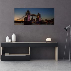 Obraz - Tower bridge (120x50 cm)