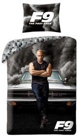 Bavlnené posteľné obliečky Rýchlo a zbesilo F9 - Fast &amp; Furious 9 - 100% bavlna - 70 x 90 cm + 140 x 200 cm