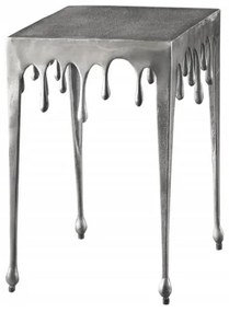 Liquid Line stolík strieborný 44 cm