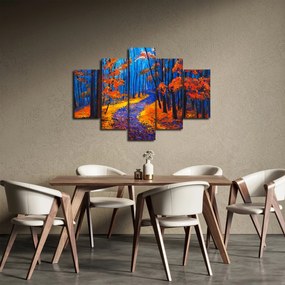 Obraz jesenného lesa (150x105 cm)