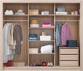 Šatník Duca 250, dub sonoma