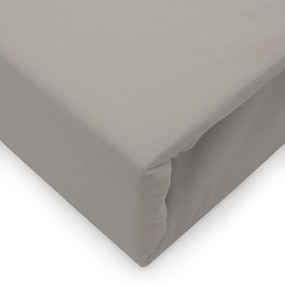 JERSEY PRESTIERADLO 200X220 CM, VÝŠKA 30 CM SIVÉ