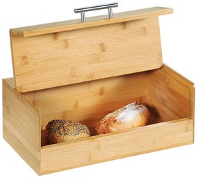 2. akosť - Chlebník so sklopným vekom, bambusový BREAD