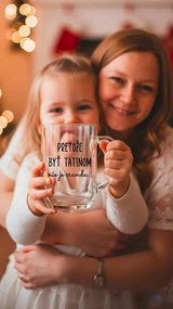 Ahome Číry pohár na pivo 0,5 l - Pretože byť tatinom nie je sranda