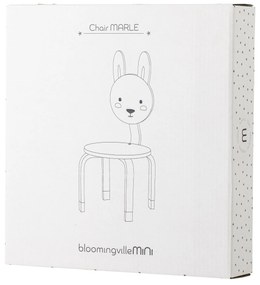 Bloomingville Detská stolička Marle Bunny Grey