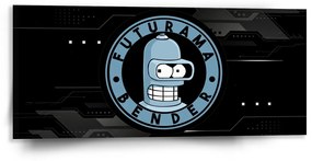 Sablio Obraz Futurama Bender Technology - 110x50 cm