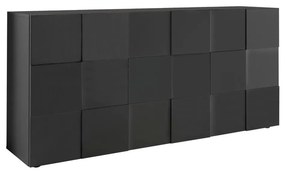 Komoda SERIAN v antracitovom prevedení