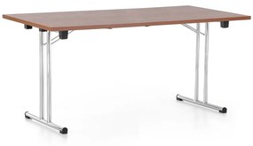Skladací stôl 160 x 80 cm, orech