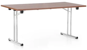 Skladací stôl 160 x 80 cm, orech