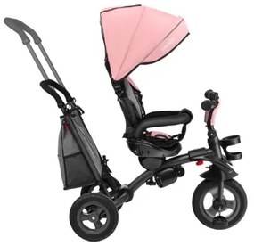 Lionelo - Detská trojkolka TRIS ružová/šedá