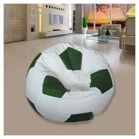 Sedací vak futbalová lopta XXL TiaHome - čierno červená