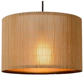 Lucide 03429/03/30 - Luster na lanku MAGIUS 3xE27/40W/230V bambus