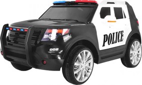 Ramiz Detské policajné SUV na batérie na diaľkové ovládanie + sirény + svetlá + megafón