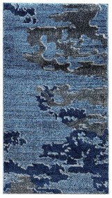 Koberec Frisee Viera 1.6/2.3 FVG MU80A Modrá