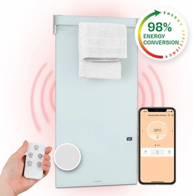 Hot Spot Crystal Spotless Smart, infračervený ohrievač, 750 W, aplikácia, biely