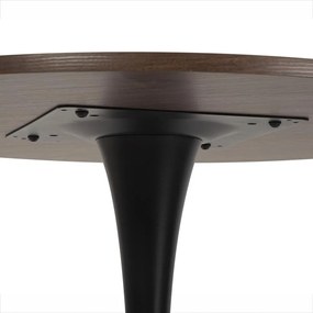 Jedálenský stôl AVENBERG RONDO Ø120 hnedý