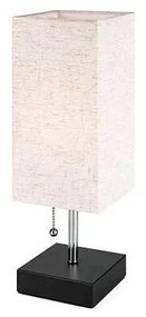 Stolná lampa 1xE27/60W/230V s USB nabíjačkou