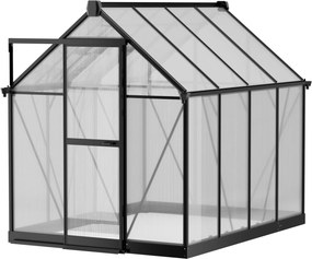 Skleník 210 x 183 x 248 cm, zosilnená konštrukcia,  polykarbonát 6 mm