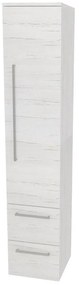 Mereo Bino, kúpeľňová skrinka vysoká 163 cm, pravá, Multidecor, Pino Aurélio, MER-CN698PINO