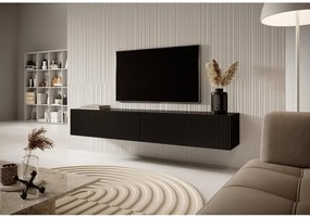 TV skrinka/stolík Vertigo 175  (čierna). Vlastná spoľahlivá doprava až k Vám domov. 1098802